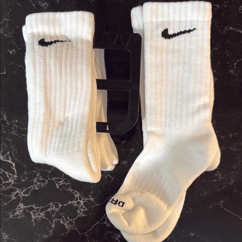 Nike Kid’s XS White Crew Socks